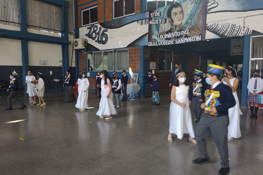 Paso a la inmortalidad del General José de San Martín Nivel Primario
