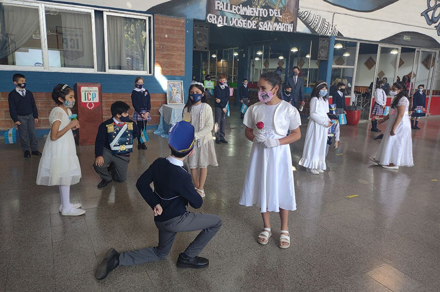 Paso a la inmortalidad del General José de San Martín Nivel Primario
