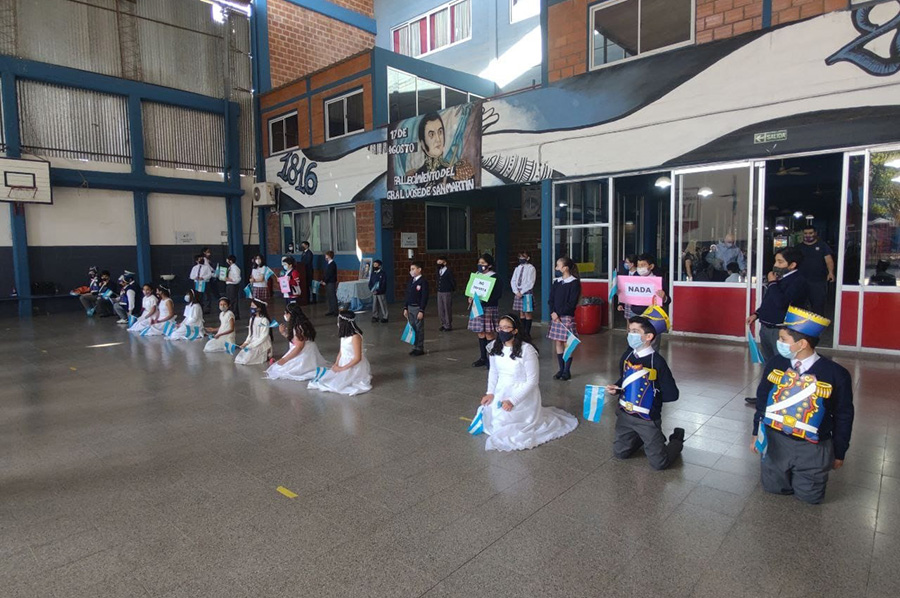 Paso a la inmortalidad del General José de San Martín Nivel Primario