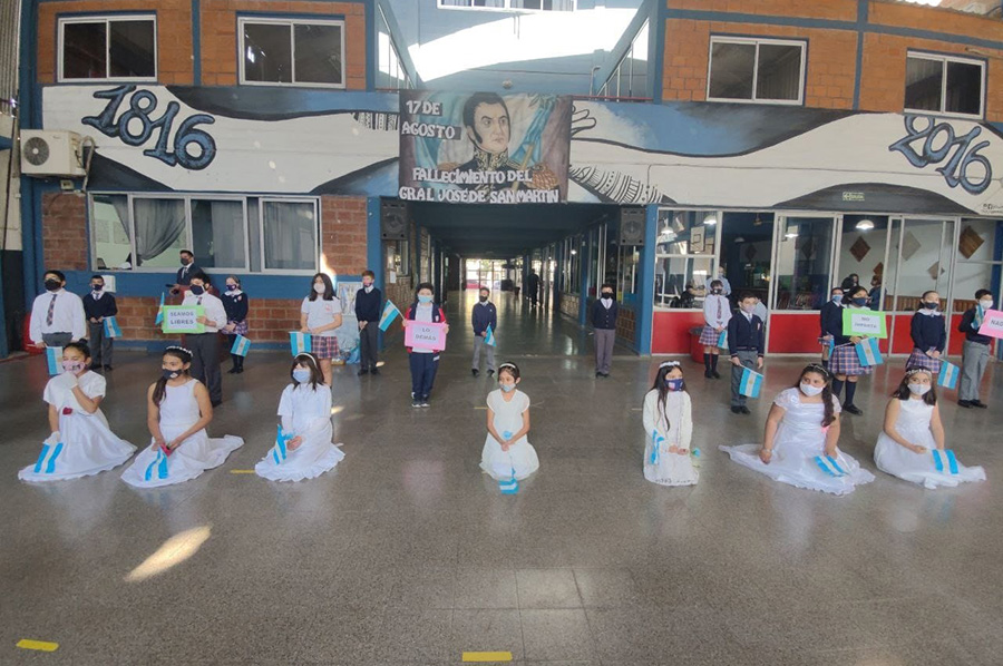 Paso a la inmortalidad del General José de San Martín Nivel Primario