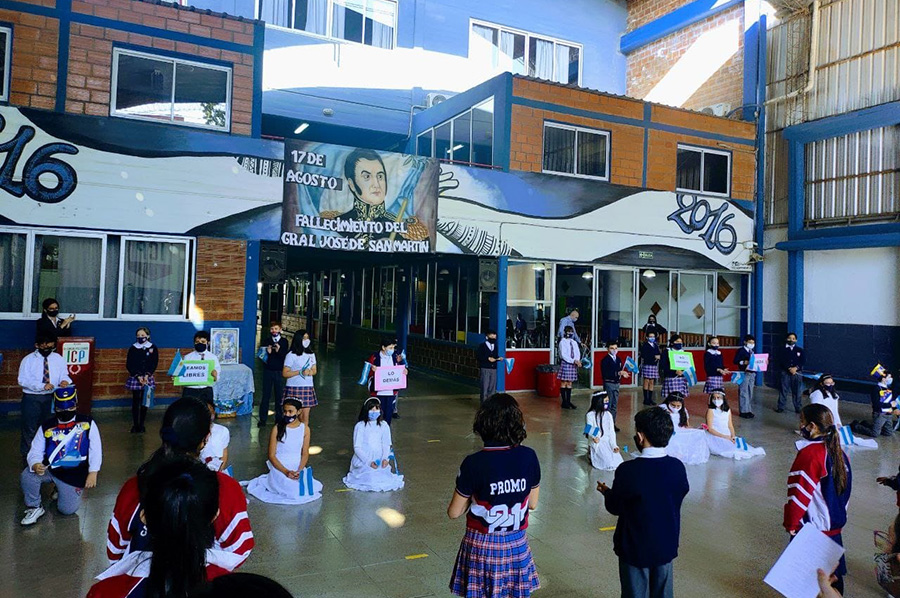 Paso a la inmortalidad del General José de San Martín Nivel Primario