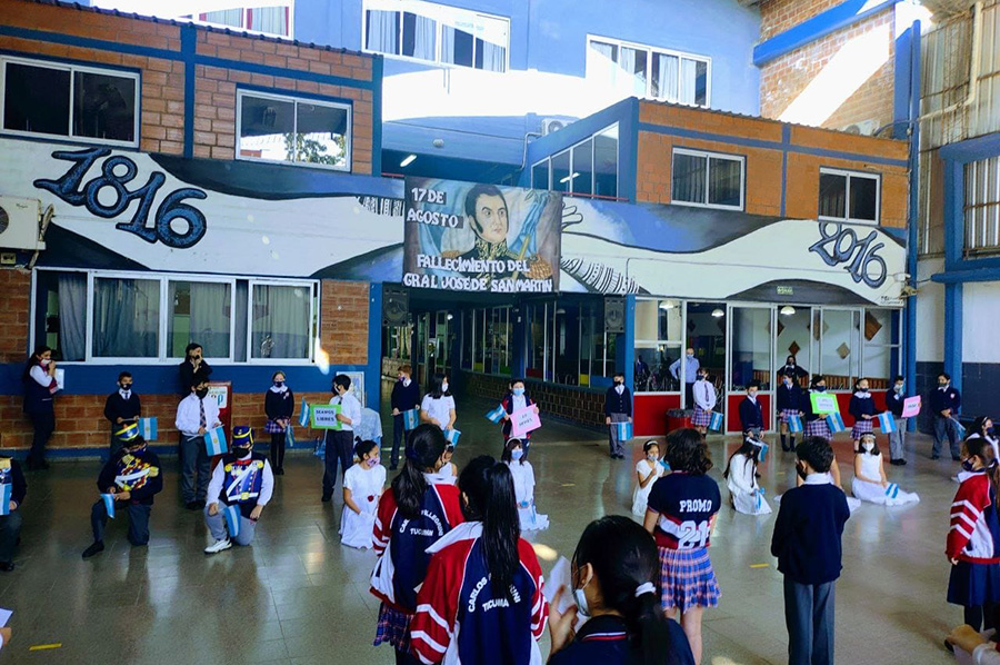Paso a la inmortalidad del General José de San Martín Nivel Primario