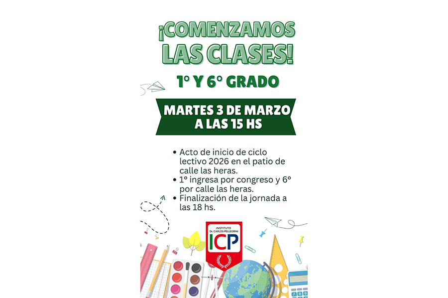 Inicio del Ciclo Lectivo 2026 Institucional