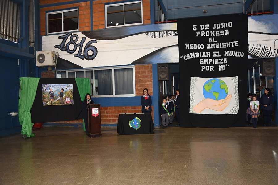 Acto por el Día Mundial del Medio Ambiente Nivel Primario