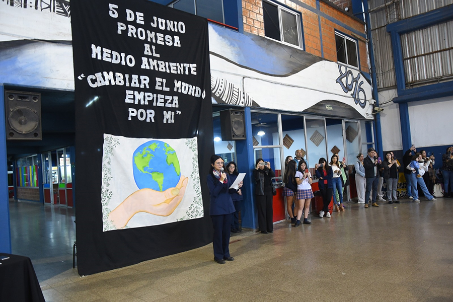 Acto por el Día Mundial del Medio Ambiente Nivel Primario