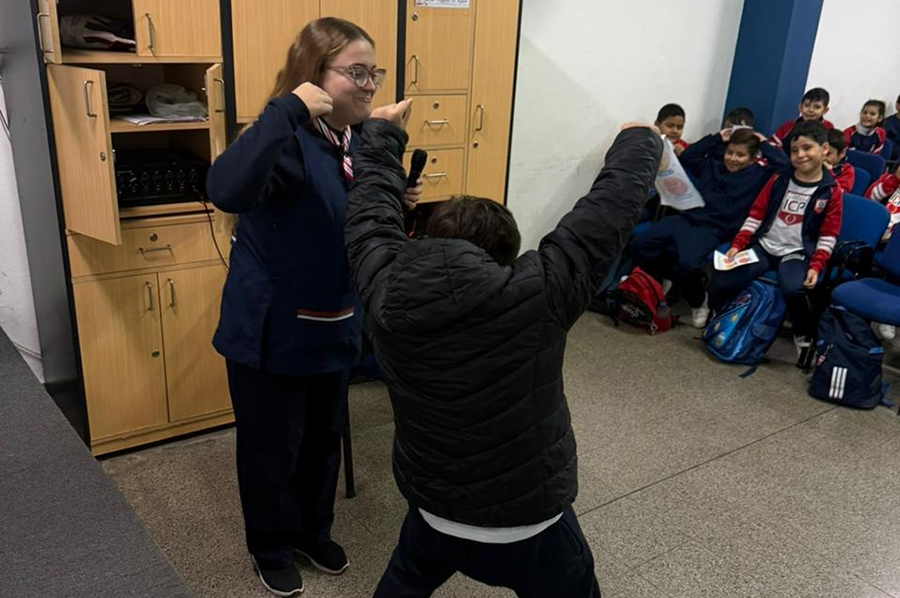 Taller de las emociones dirigida a los alumnos de tercer grado
