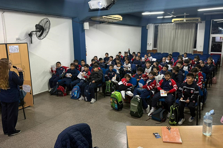 Taller de las emociones dirigida a los alumnos de tercer grado