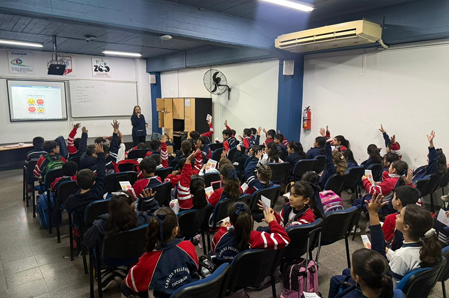 Taller de las emociones dirigida a los alumnos de tercer grado