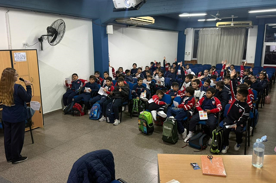 Taller de las emociones dirigida a los alumnos de tercer grado