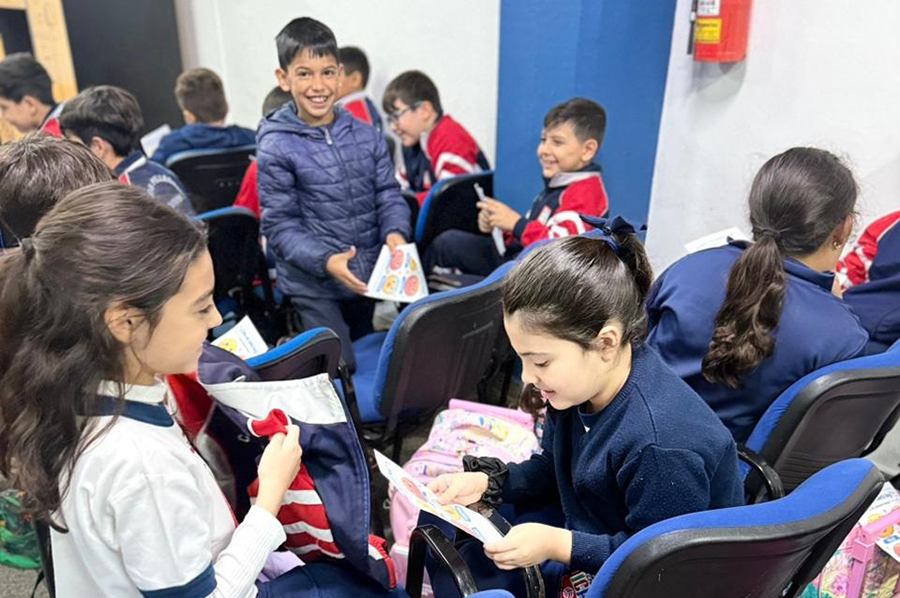 Taller de las emociones dirigida a los alumnos de tercer grado