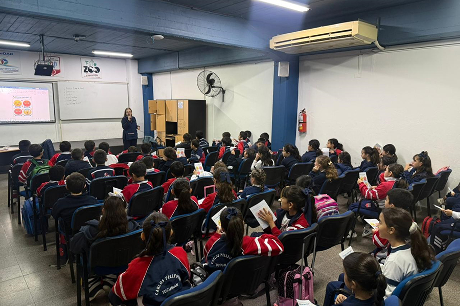 Taller de las emociones dirigida a los alumnos de tercer grado