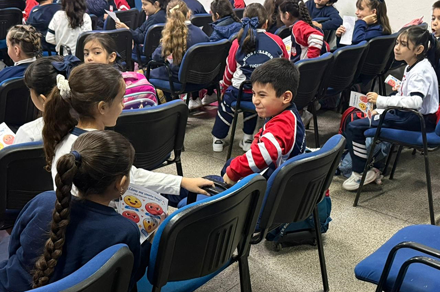 Taller de las emociones dirigida a los alumnos de tercer grado