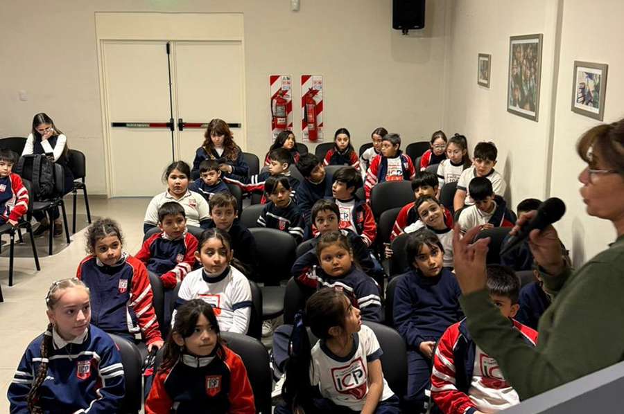 Visita a la Escuela Ambiental Dra. Yolanda Ortiz Nivel Primario