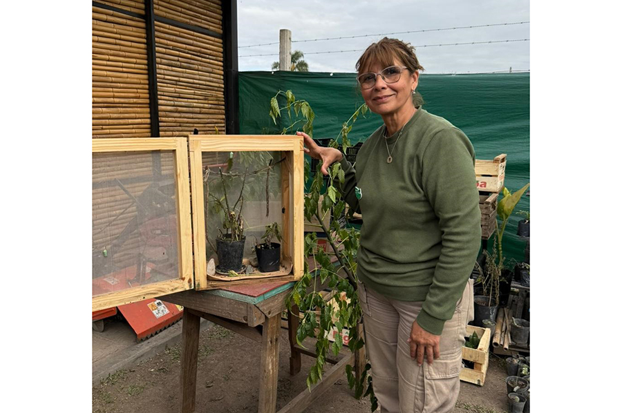 Visita a la Escuela Ambiental Dra. Yolanda Ortiz Nivel Primario